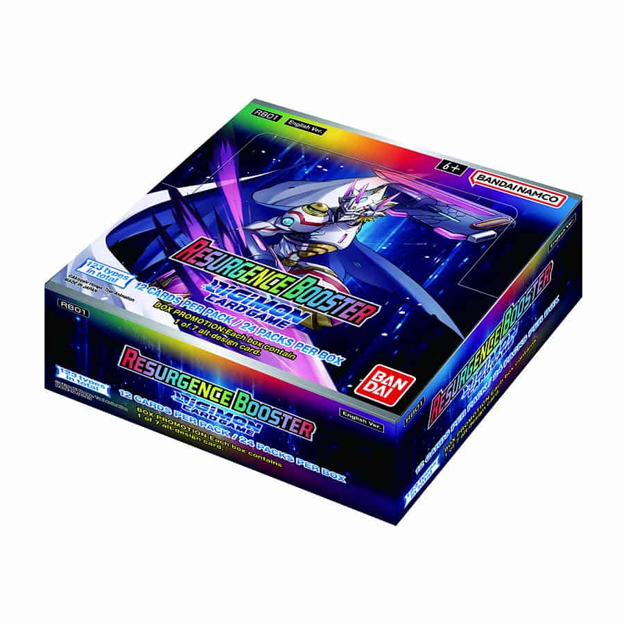 DIGIMON CARD GAME: RESURGENCE BOOSTER BOX [RB1]
